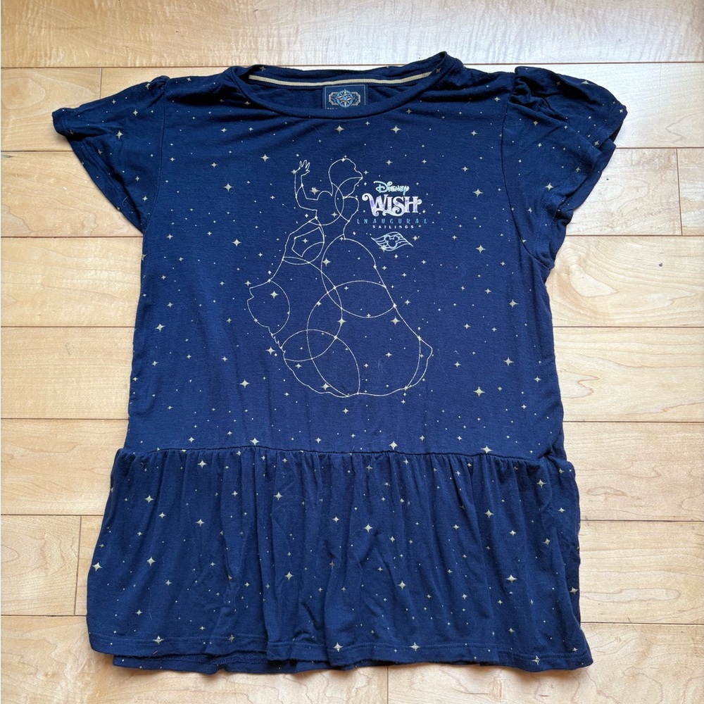 Girl Disney Wish Inaugural Sailing Tunic